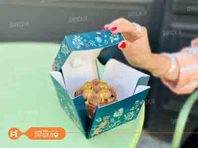 طراحی و چاپ جعبه کافه بیکری