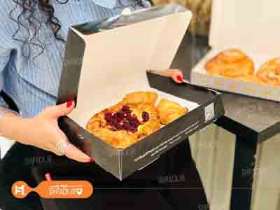 طراحی و چاپ جعبه کافه بیکری