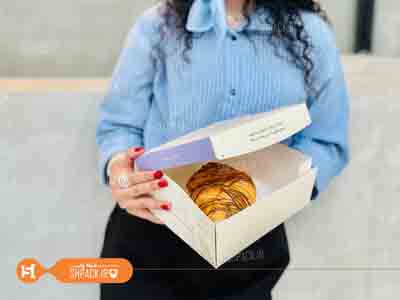 طراحی و چاپ جعبه کافه بیکری