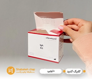 چاپ جعبه و کارتن دارو