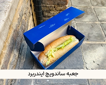 چاپ و جعبه و بسته بندی فست فود 