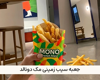 چاپ و جعبه و بسته بندی فست فود 
