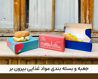 چاپ و جعبه و بسته بندی فست فود 