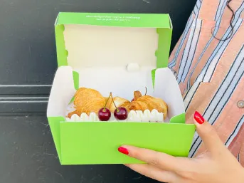  چاپ جعبه نان و بسته بندی شیرینی 