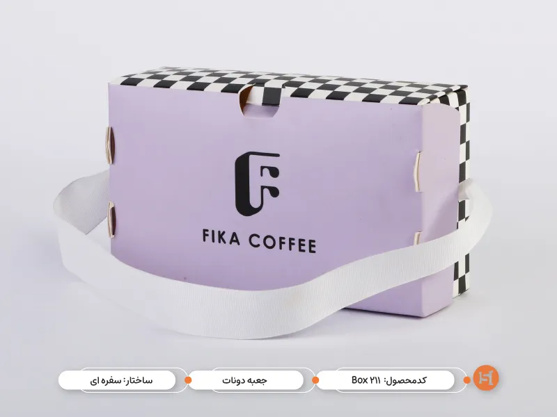 چاپ بسته بندی دونات