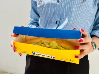  بسته بندی فست فود